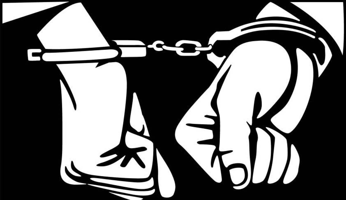 arrested