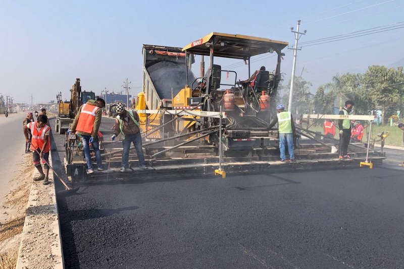 narayangadh-butwal-road-construction
