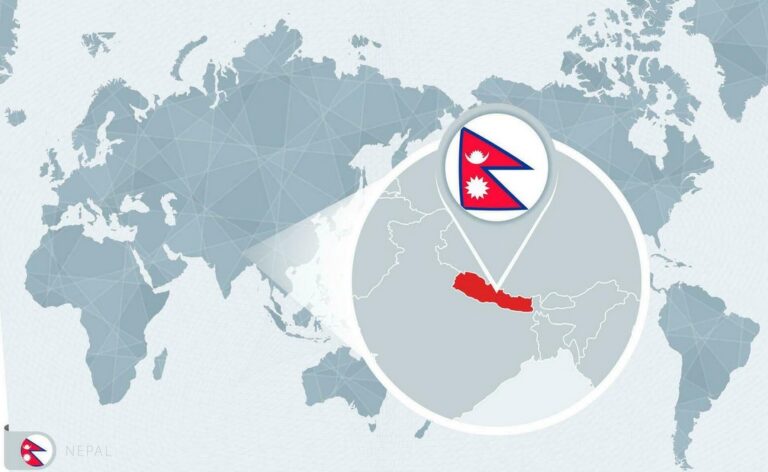 nepal-map-in-world-map-tatokhabar-tato-khabar-gk-iq-nepal