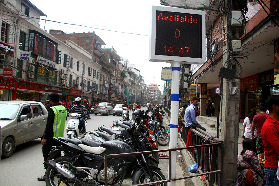 no-parking-at-kathmandu-newroad-area