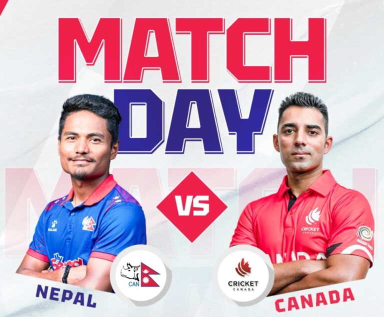 nepal-vs-canada-odi-cricket-tatokhabar-tato-khabar