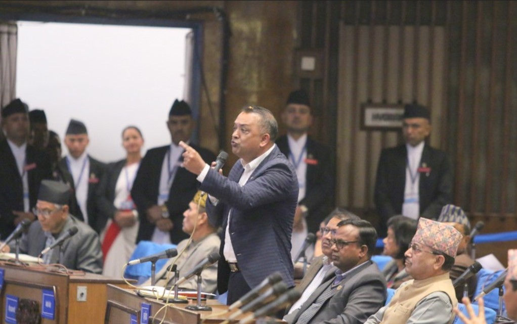 gagan-thapa-samsad-bhawan