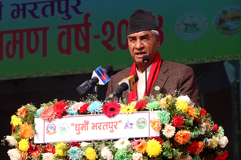 sher-bahadur-deuba-at-bharatpur-visit-year-2024