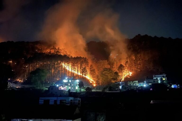Godhawori Forest Fire
