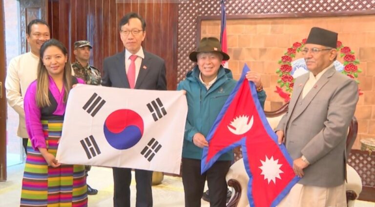 prachand-visit-south-korea