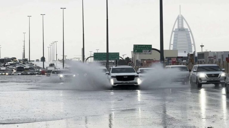 Rain in Dubai - 2024 April 17