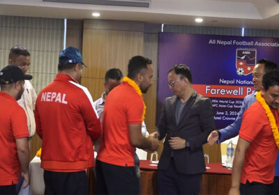 nepali-football-teem-farewell
